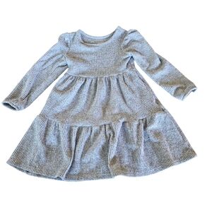 NWT Girls Size 4T Gray Knitted Dress Cat And‎ Jack